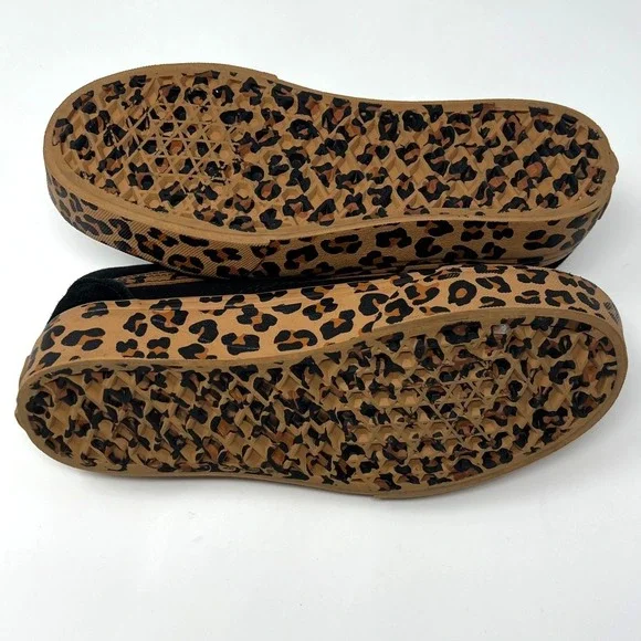 Vans Old Skool Platform Leopard Mens Size 6 Black Gum Athletic Shoes Sneakers - Picture 6 of 7